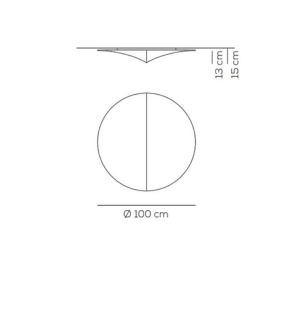 Axolight Nelly laevalgusti 100 tooteleht