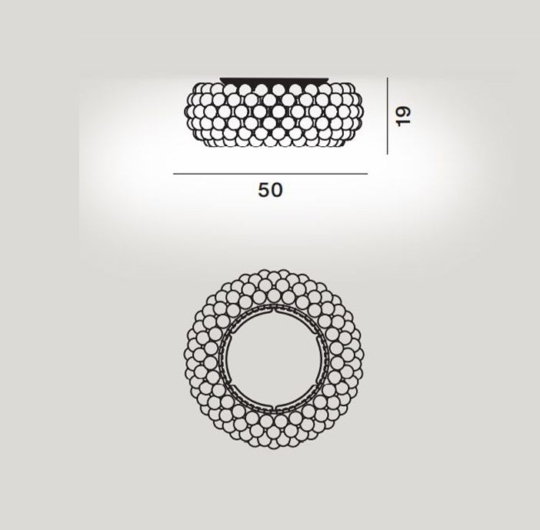 Foscarini Caboche CEILING data sheet
