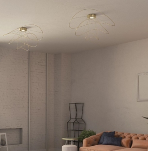 Axolight Hoops laevalgusti interjööris