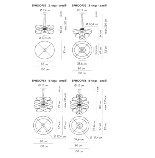 AXOLIGHT Hoops rippvalgusti tooteleht