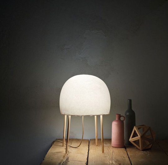 Foscarini Kurage table lamp interior 2