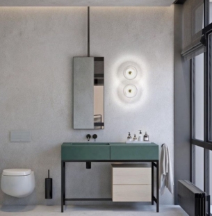 tom dixon stone seinavalgusti interjööris 1