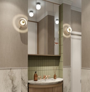 tom dixon stone seinavalgusti interjööris 2