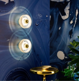 tom dixon stone seinavalgusti interjööris 42