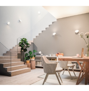 Axolight Orchid seina laevalgusti interjööris 2