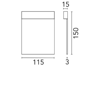 FLOS REAL MATTER süvisvalgusti tooteleht