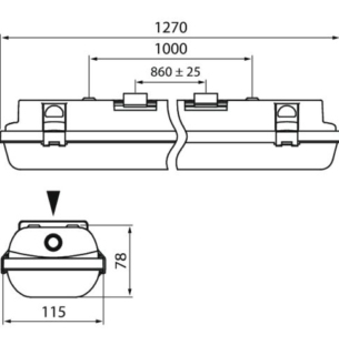 Laevalgusti Airam FRESA II data sheet