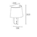 Leds seinavalgusti Screen joonis