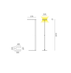 Moltoluce system 01 f põrandavalgusti tooteleht