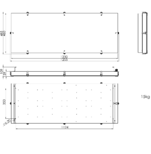 Rippvalgusti Mareli HighBay8modules-LED data sheet