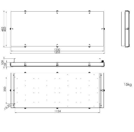 Rippvalgusti Mareli HighBay8modules-LED data sheet