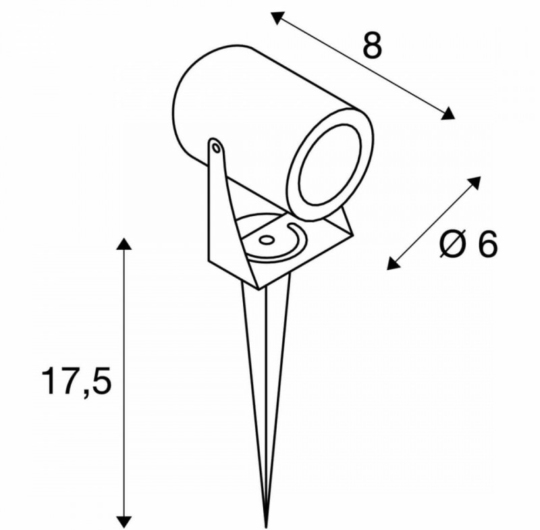 SLV välisvalgusti Spike