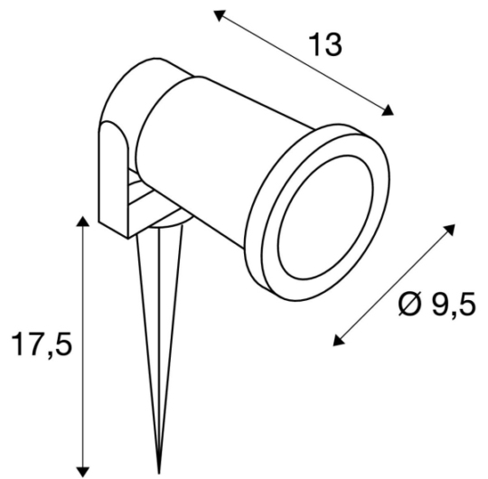 SLV Nautilus prozektor