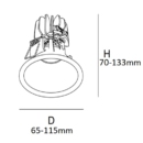 Intra Light Pipes RVS joonis