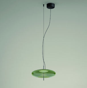 Leds plat rippvalgusti roheline