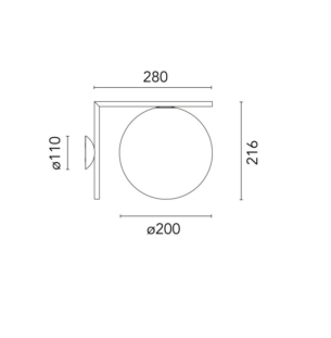 Flos IC wall outdoor