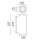 FLOS POINTBREAK WALL 2 DOUBLE data sheet