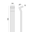 Lira Lighting Bolt pollarvalgusti data sheet