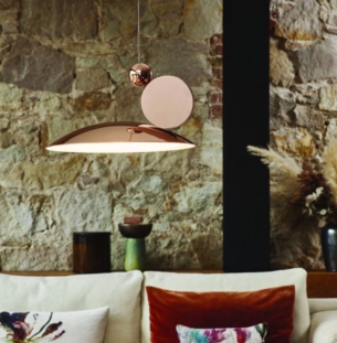 Rippvalgusti Carpyen Equilibrum copper