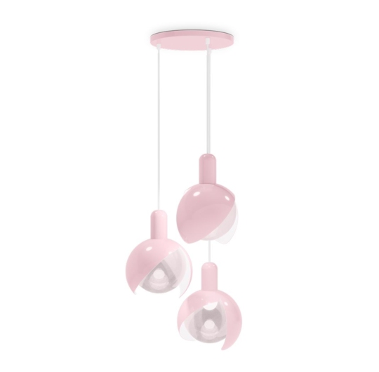Delightfull Periwinkle Circu pendant pink rippvalgusti roosa 3