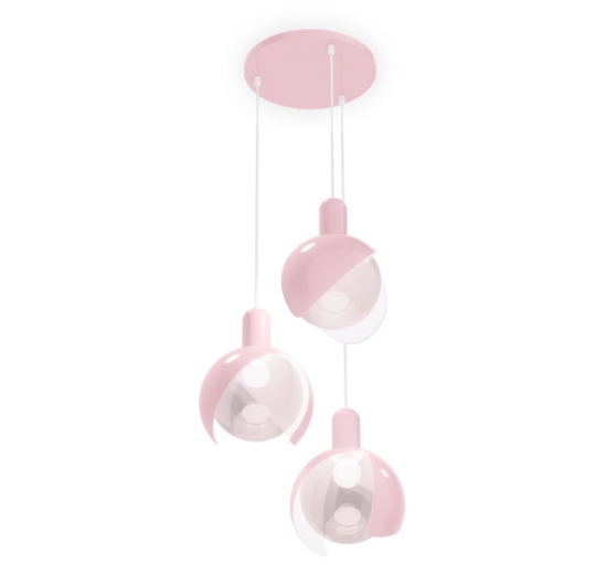 Delightfull Periwinkle Circu pendant pink rippvalgusti roosa 3 detail