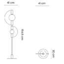 Delightfull YoYo essential home floor lamp põrandavalgusti data sheet