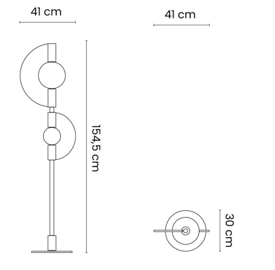 Delightfull YoYo essential home floor lamp põrandavalgusti data sheet