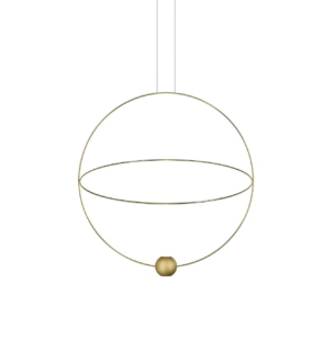 Lodes Elara-Large rippvalgusti suspension gold