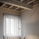 Lodes Elara Medium Large rippvalgusti suspensione gold interior 2