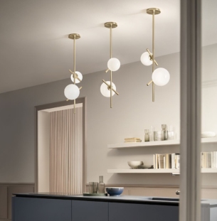 MASIERO Posy VERT 2 laevalgusti ceiling light interior