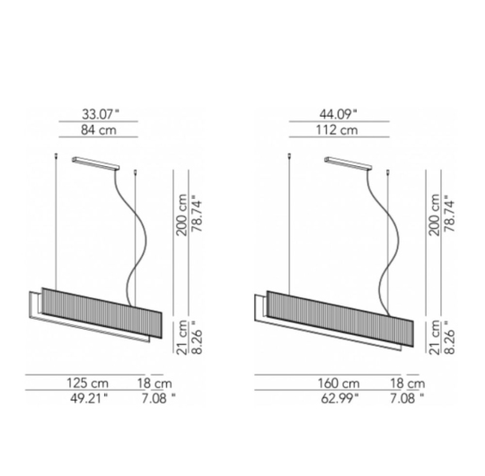 Modoluce Righello rippvalgusti akustiline data sheet