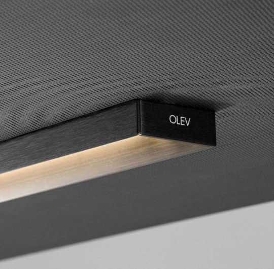 Olev lighting Stage Horizontale rippvalgusti akustiline detail