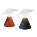 Stilnovo Fante black red tablelamp