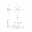 AROMAS DEL CAMPO Delie lühter chandelier data sheet