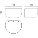 Flos Bellhop Wall up data sheet