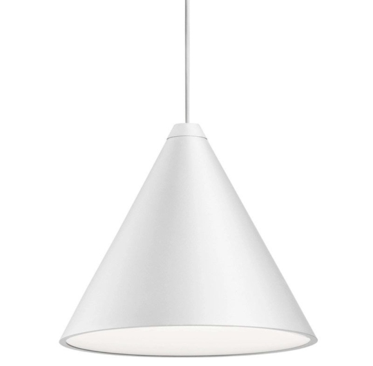 FLOS String Light Cone white valge