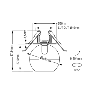 karizma Dea Eros XS-TU-in data sheet