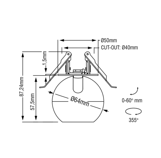 karizma Dea Eros XS-TU-in data sheet