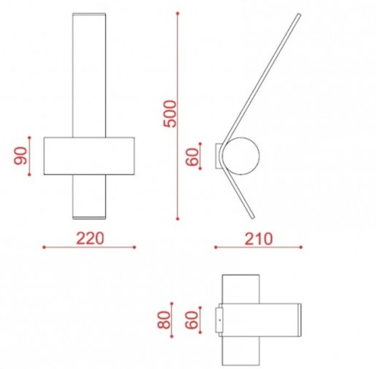 TOOY NASTRO 563.41 seinavalgusti data sheet