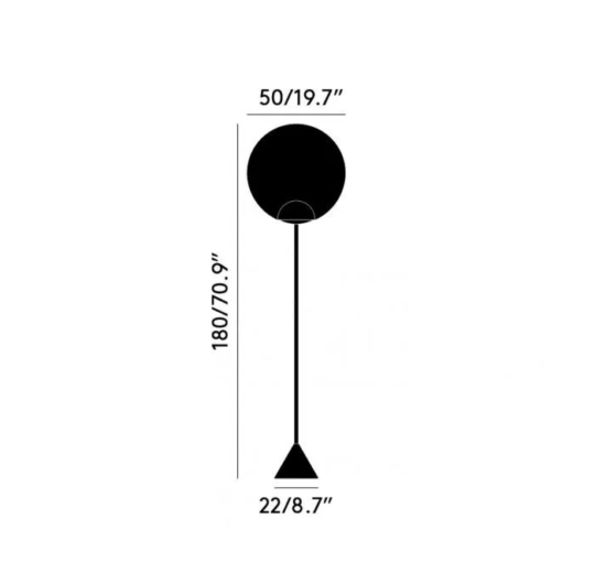 TOM DIXON Globe Cone data sheet