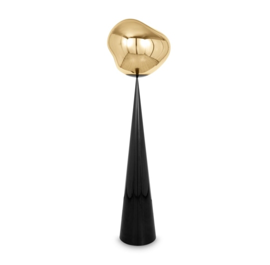 tom dixon melt cone fat tom dixon-floor-lamp gold 1