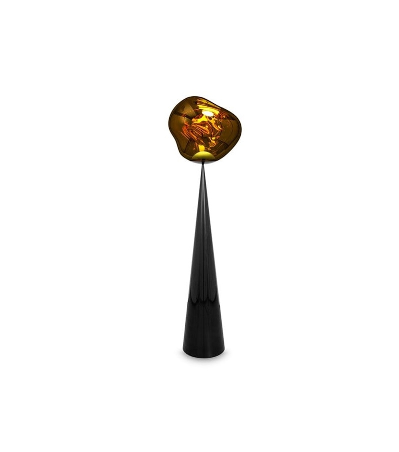 tom dixon melt cone fat tom dixon-floor-lamp gold