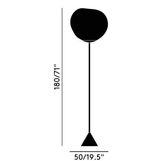 Tom Dixon Melt Cone Slim data sheet