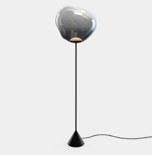 Tom Dixon Melt Cone Slim põrandavalgusti nikkel
