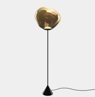Tom Dixon Melt Cone Slim põrandavalgusti pronks
