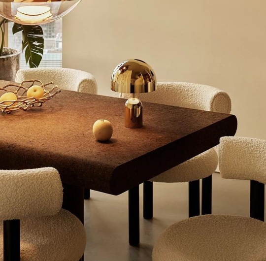 Tom Dixon BELL PORTABLE gold interior 1