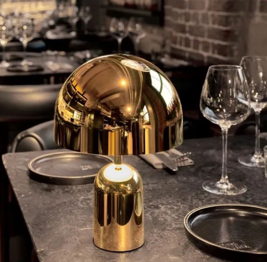 Tom Dixon BELL PORTABLE gold interior