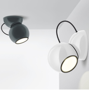 Stilnovo Gravitino 541 laevalgusti valge white grey