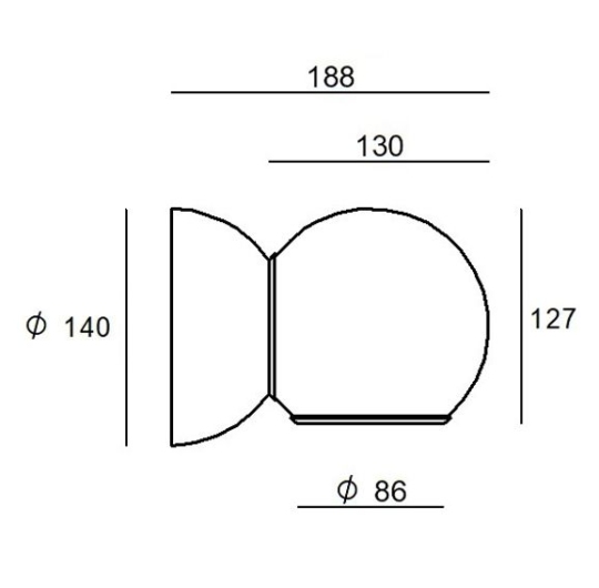 Stilnovo Gravitino 541 seinavalgusti data sheet