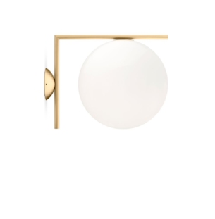 Flos IC wall-ceiling brass